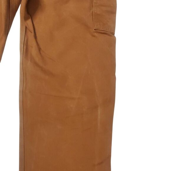 Carhartt Men's Duck Bib Work Overalls Size 34 X 34 - Picture 12 of 15